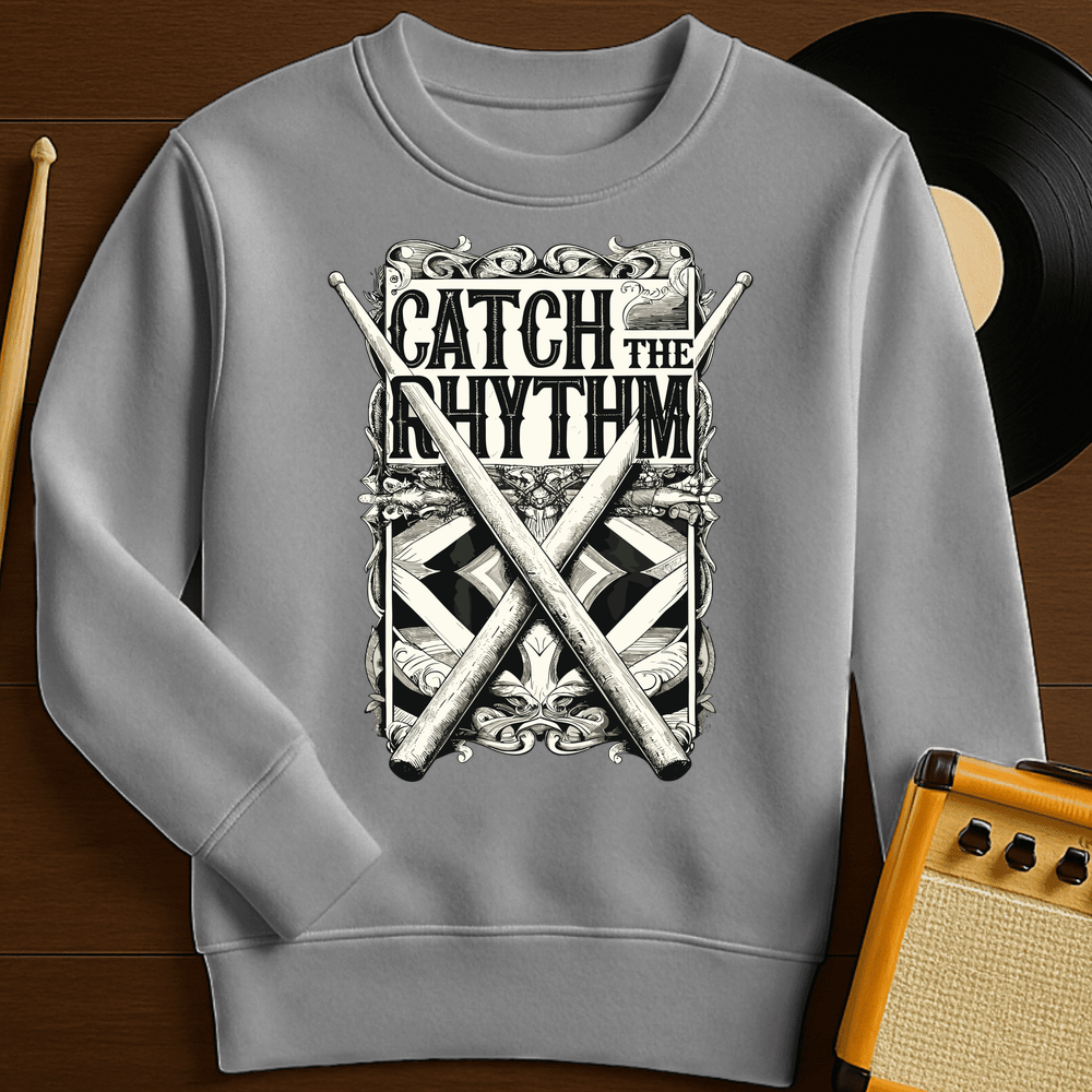 Catch The Rhythm Crewneck - Sport Grey