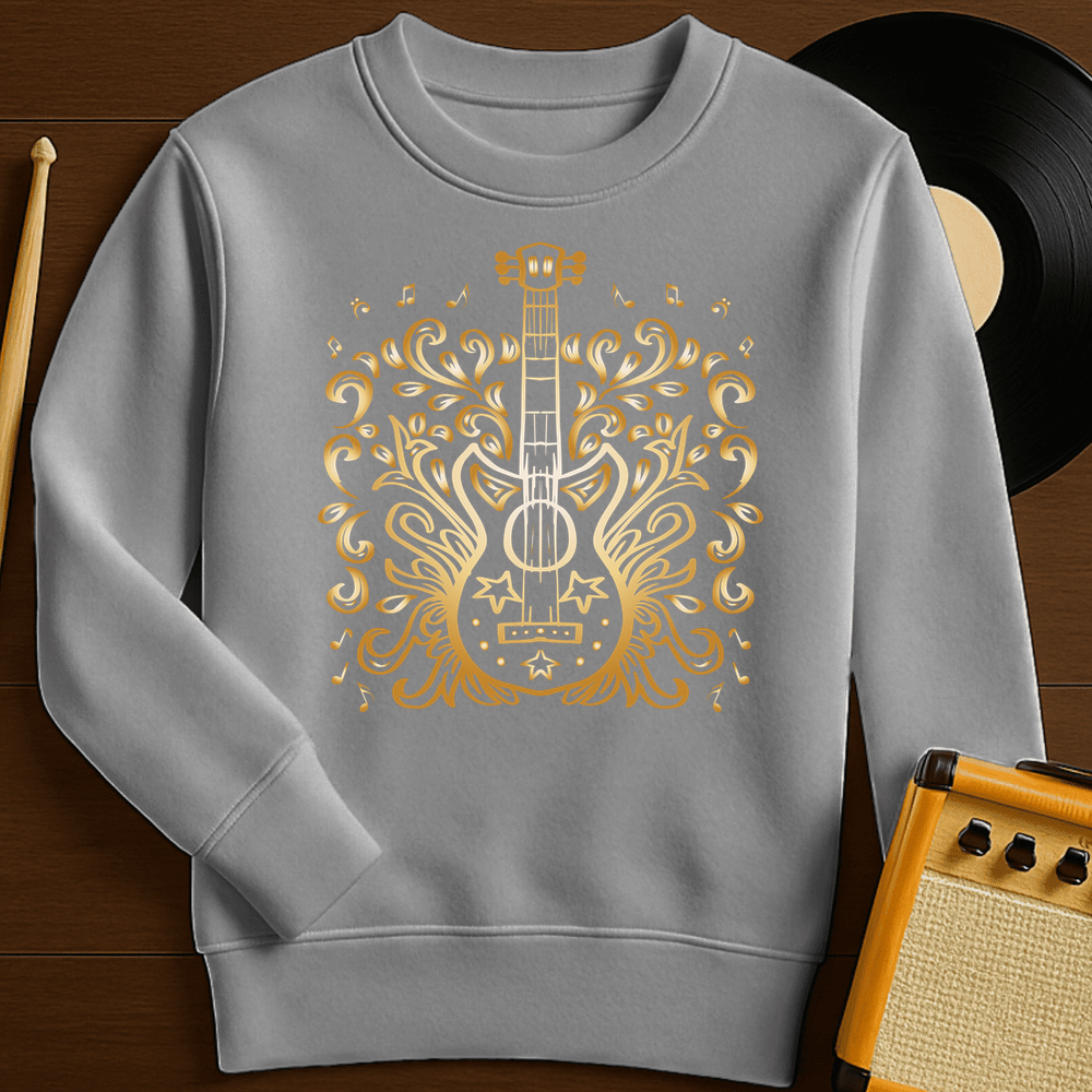 Golden Guitar Crewneck - Sport Grey