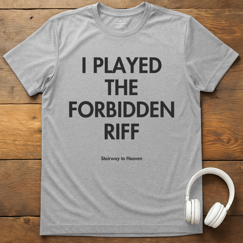 Forbidden Riff T-Shirt - Sport Grey