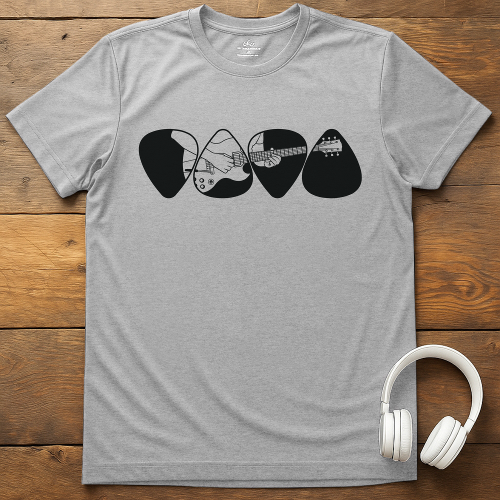 Four Picks T-Shirt - Sport Grey