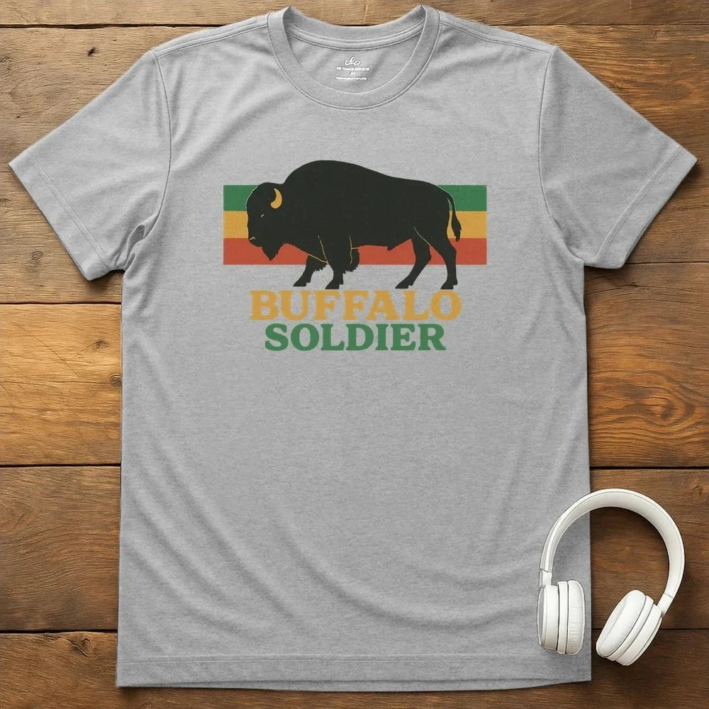 Buffalo Soldier T-Shirt - Sport Grey
