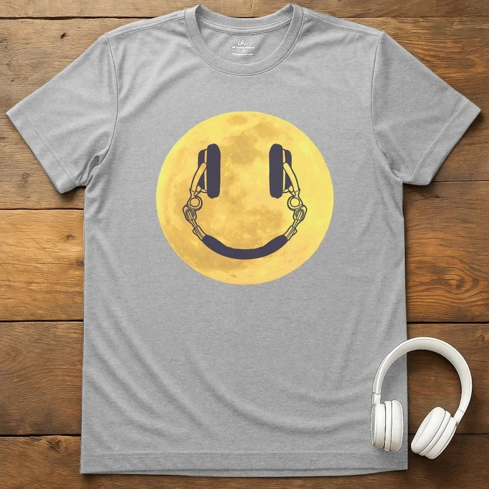 Moon Smile T-Shirt - Sport Grey