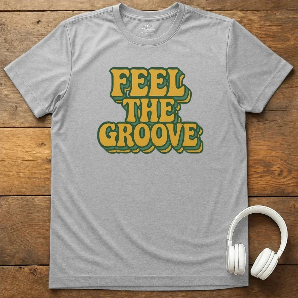 Feel The Groove T-Shirt - Sport Grey