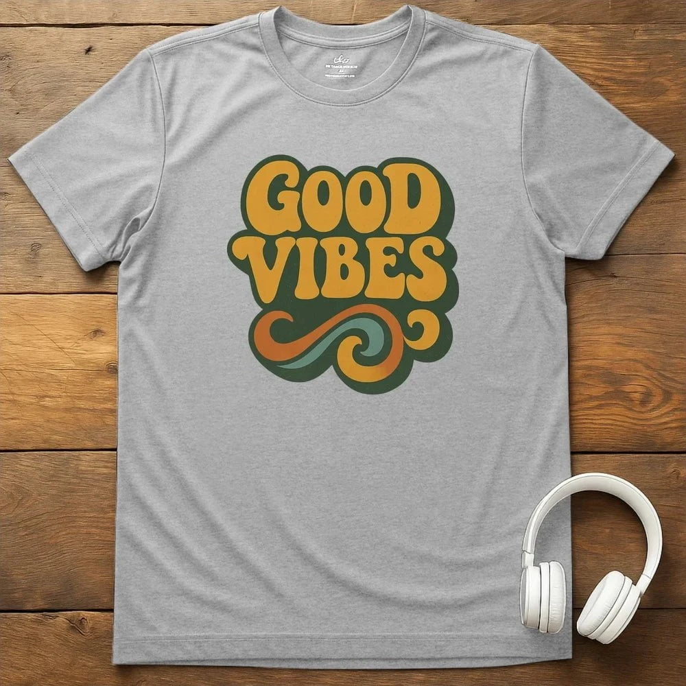 Good Vibes T-Shirt - Sport Grey