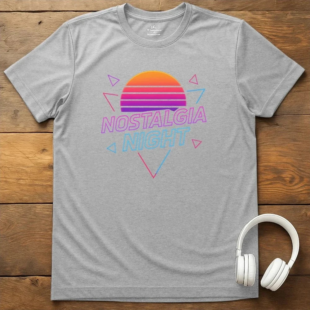 Nostalgia Night T-Shirt - Sport Grey