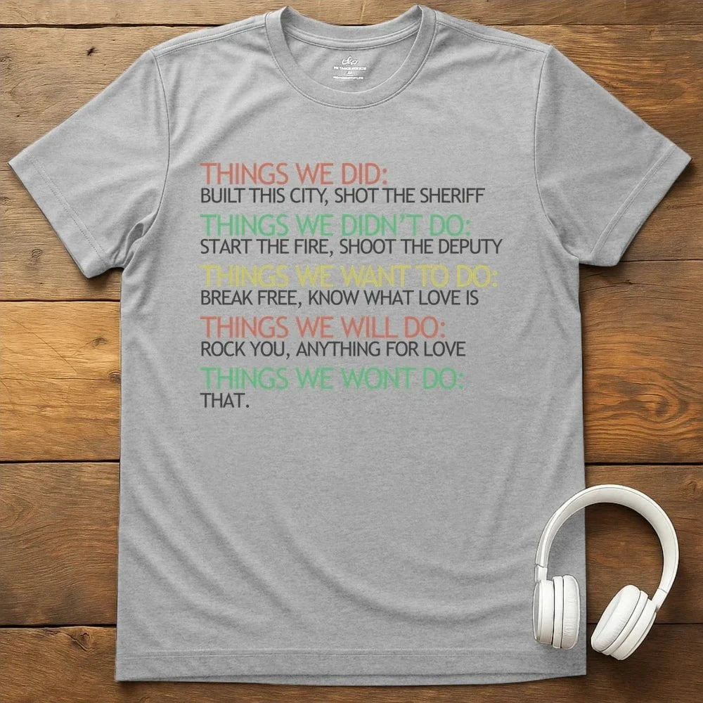 Things T-Shirt - Sport Grey