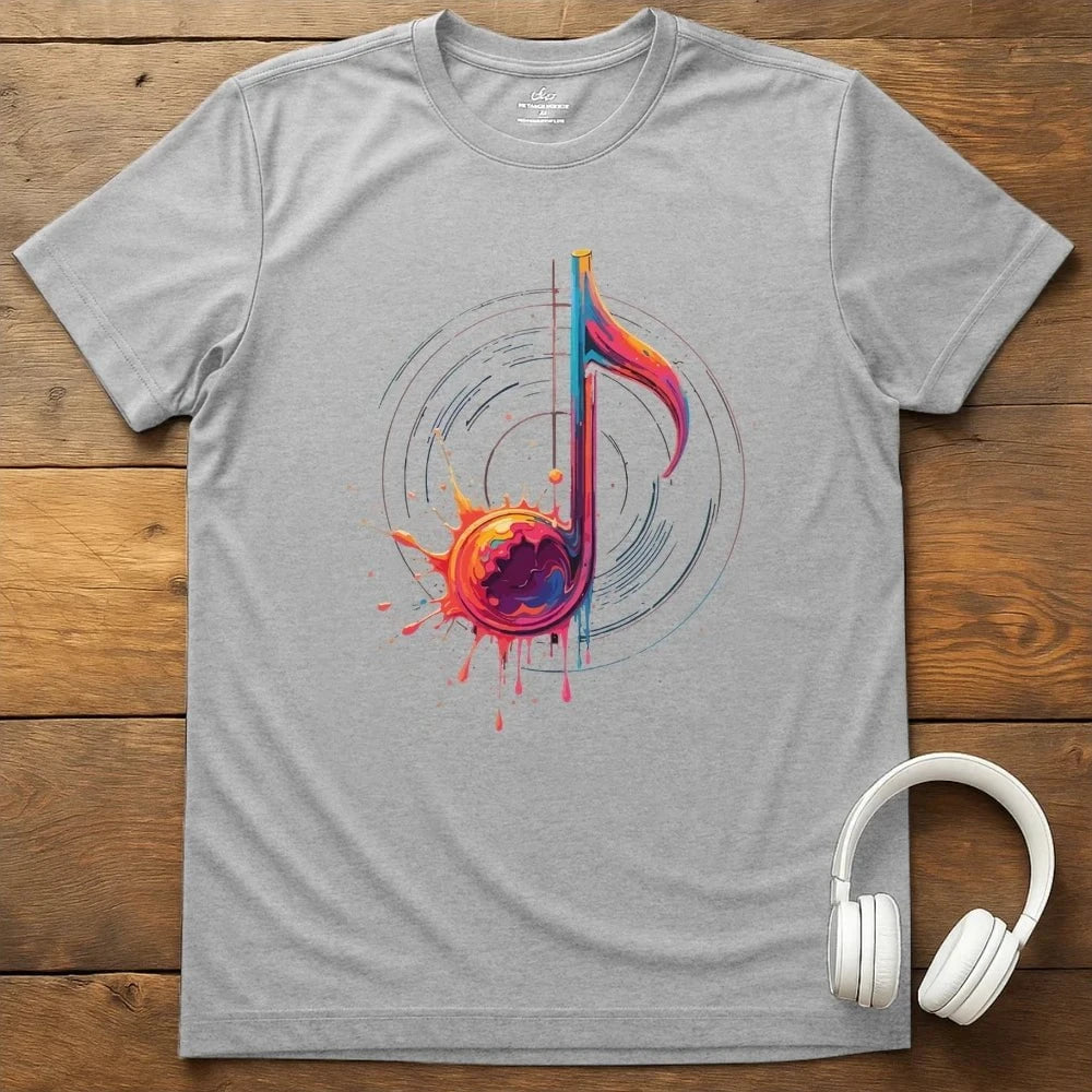 Color Me Music T-Shirt - Sport Grey