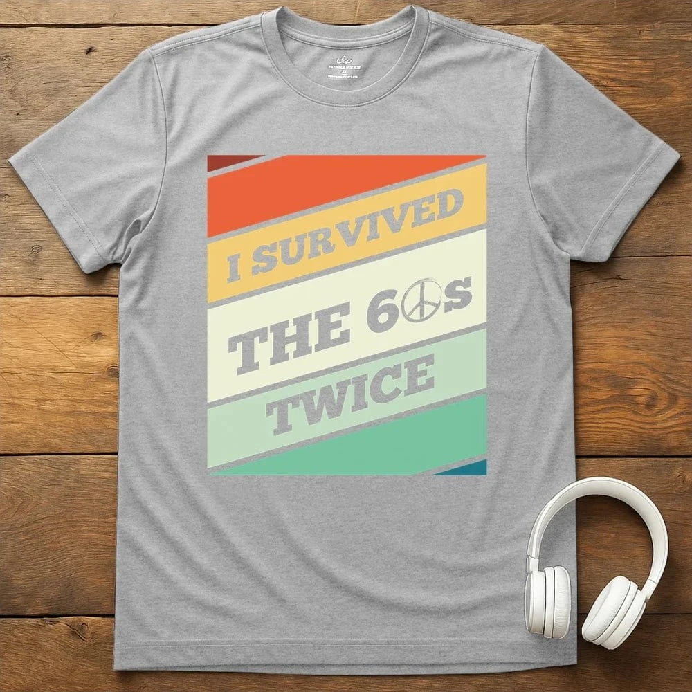 I Survived T-Shirt - Sport Grey