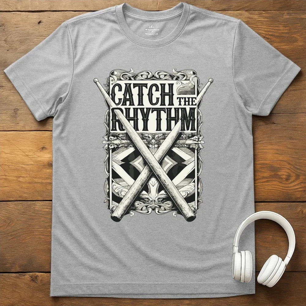Catch The Rhythm T-Shirt - Sport Grey