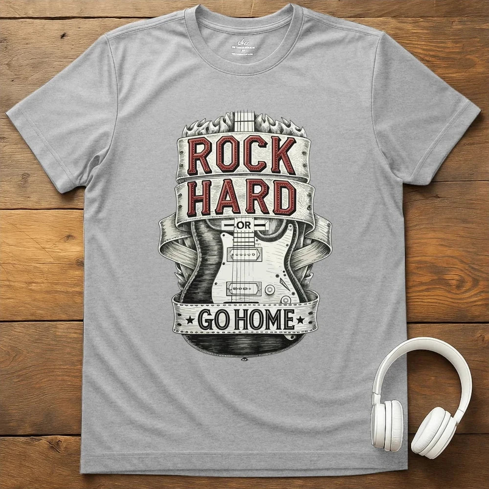 Rock Hard T-Shirt - Sport Grey