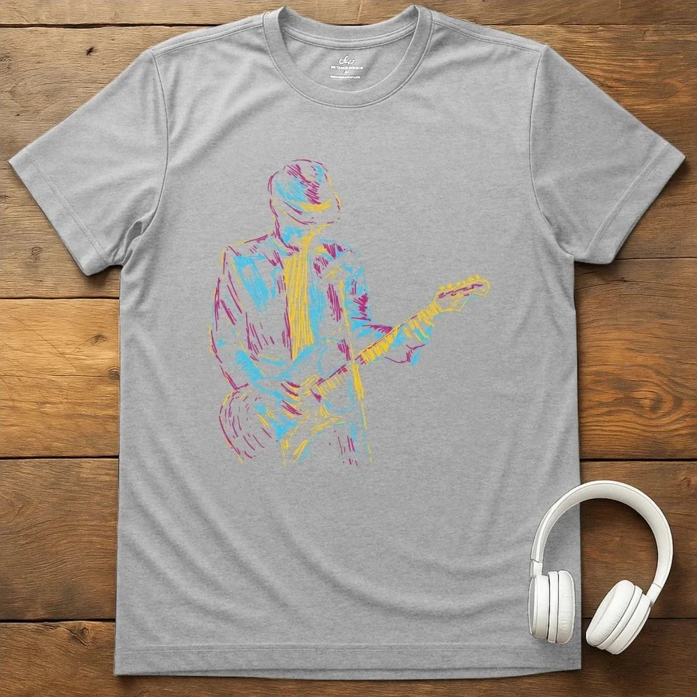 Blues Player T-Shirt - Sport Grey