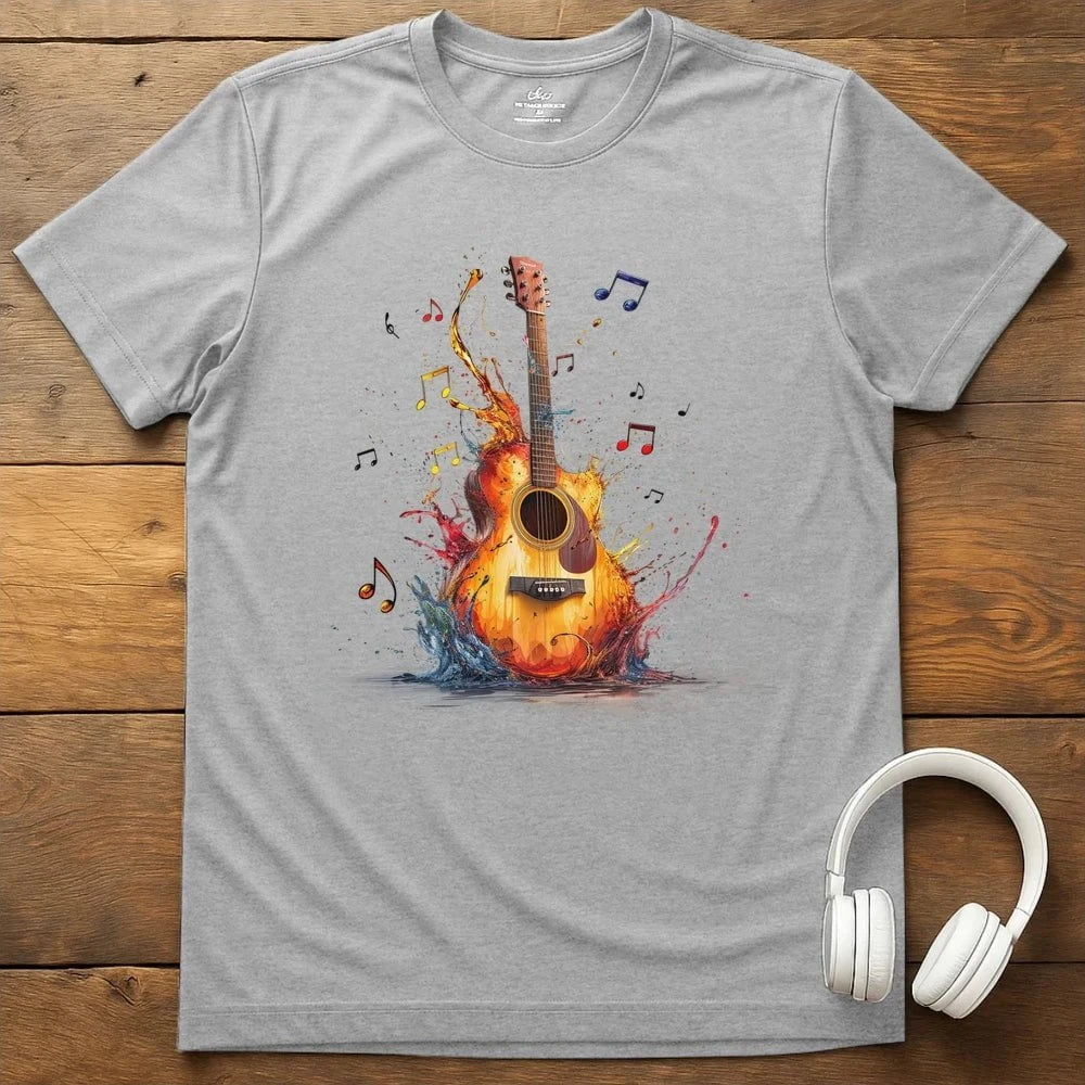 Sound Splash T-Shirt - Sport Grey