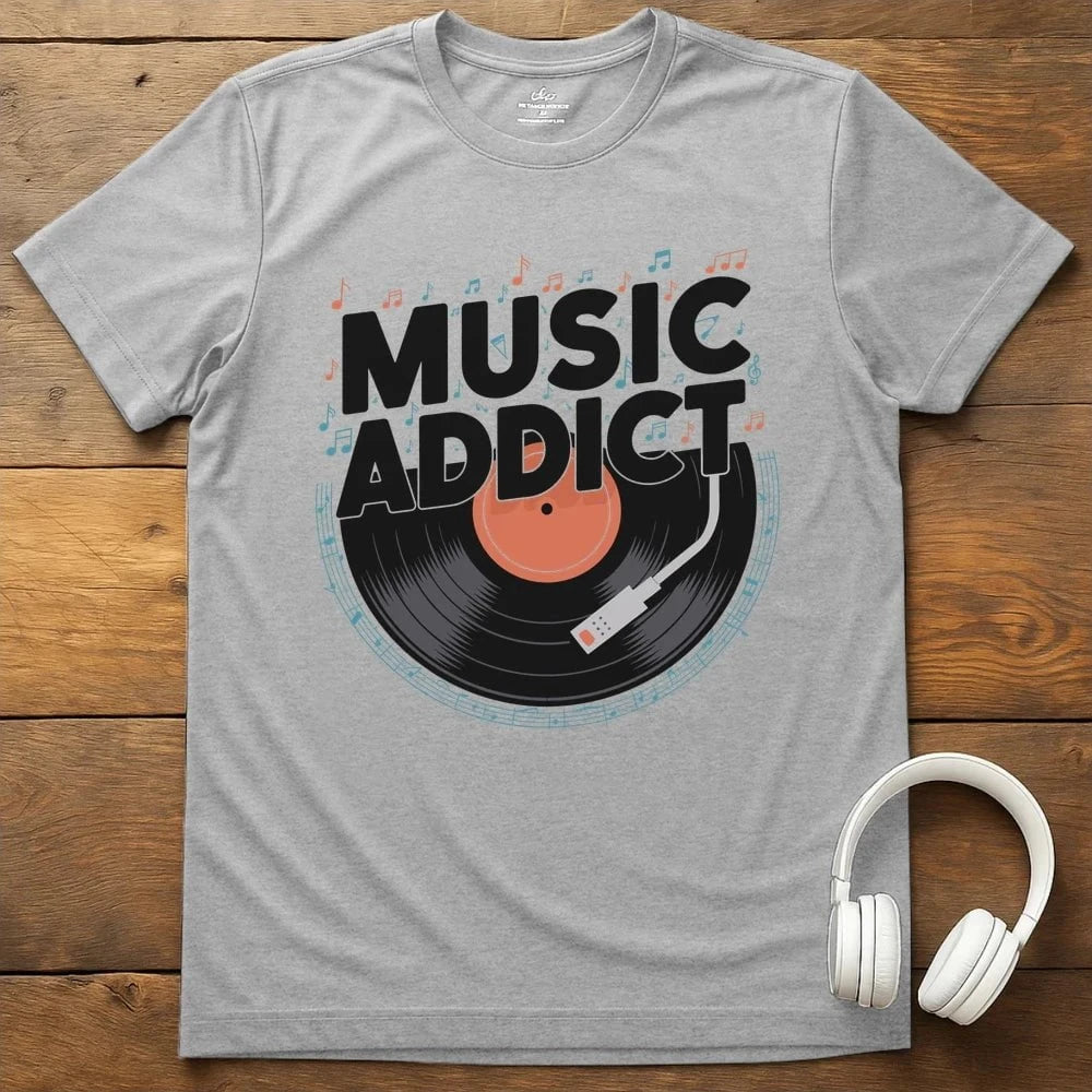 Addict T-Shirt - Sport Grey
