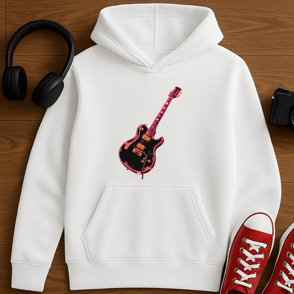 Electric Rock Hoodie - White