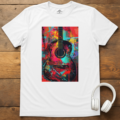Vibrant Acoustic T-Shirt - White