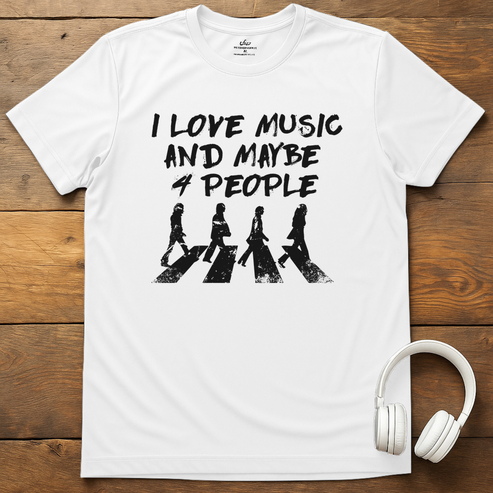 I Love The Beatles T-Shirt - White