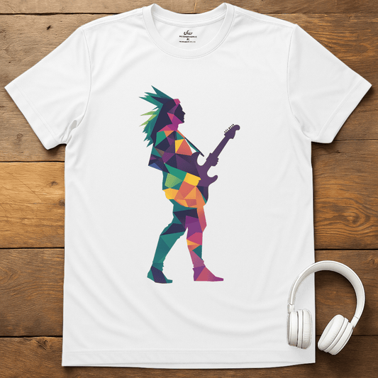 Technicolor Rock T-Shirt - White