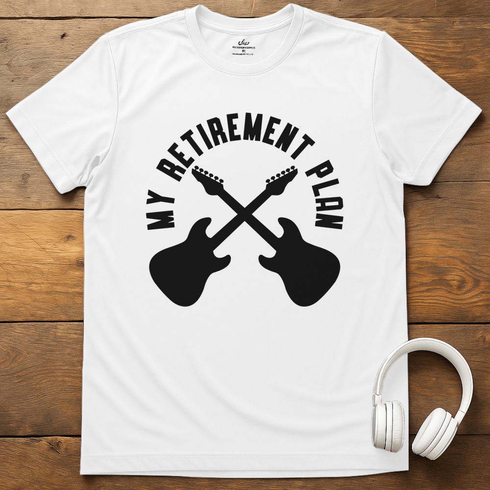 Retirement Plan T-Shirt - White