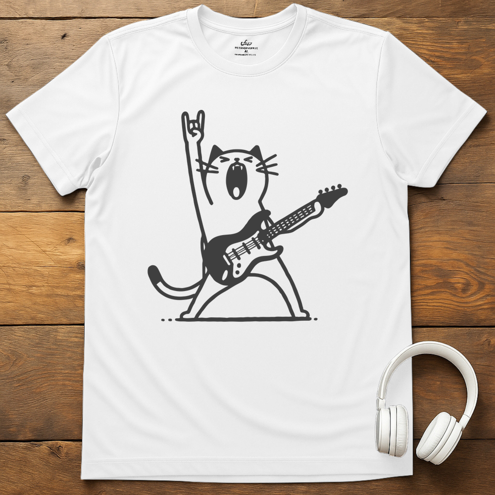 Meow T-Shirt - White