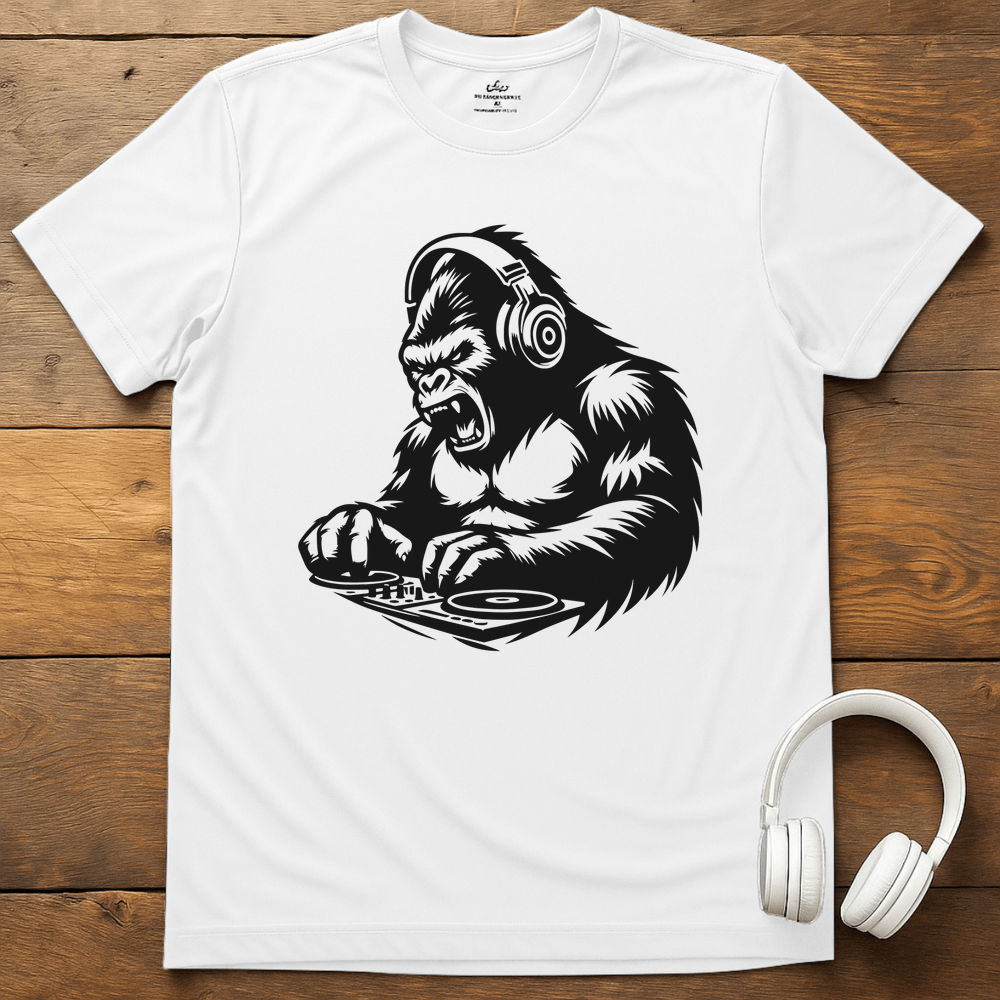 DJ Gorilla T-Shirt - White