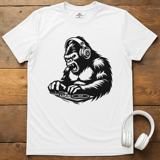 DJ Gorilla T-Shirt - White