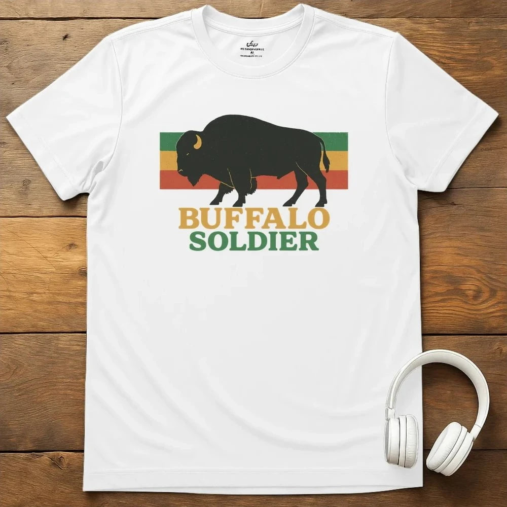 Buffalo Soldier T-Shirt - White