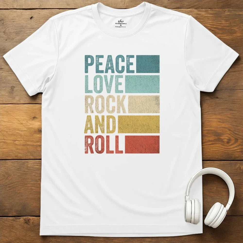 Vintage Rock T-Shirt - White