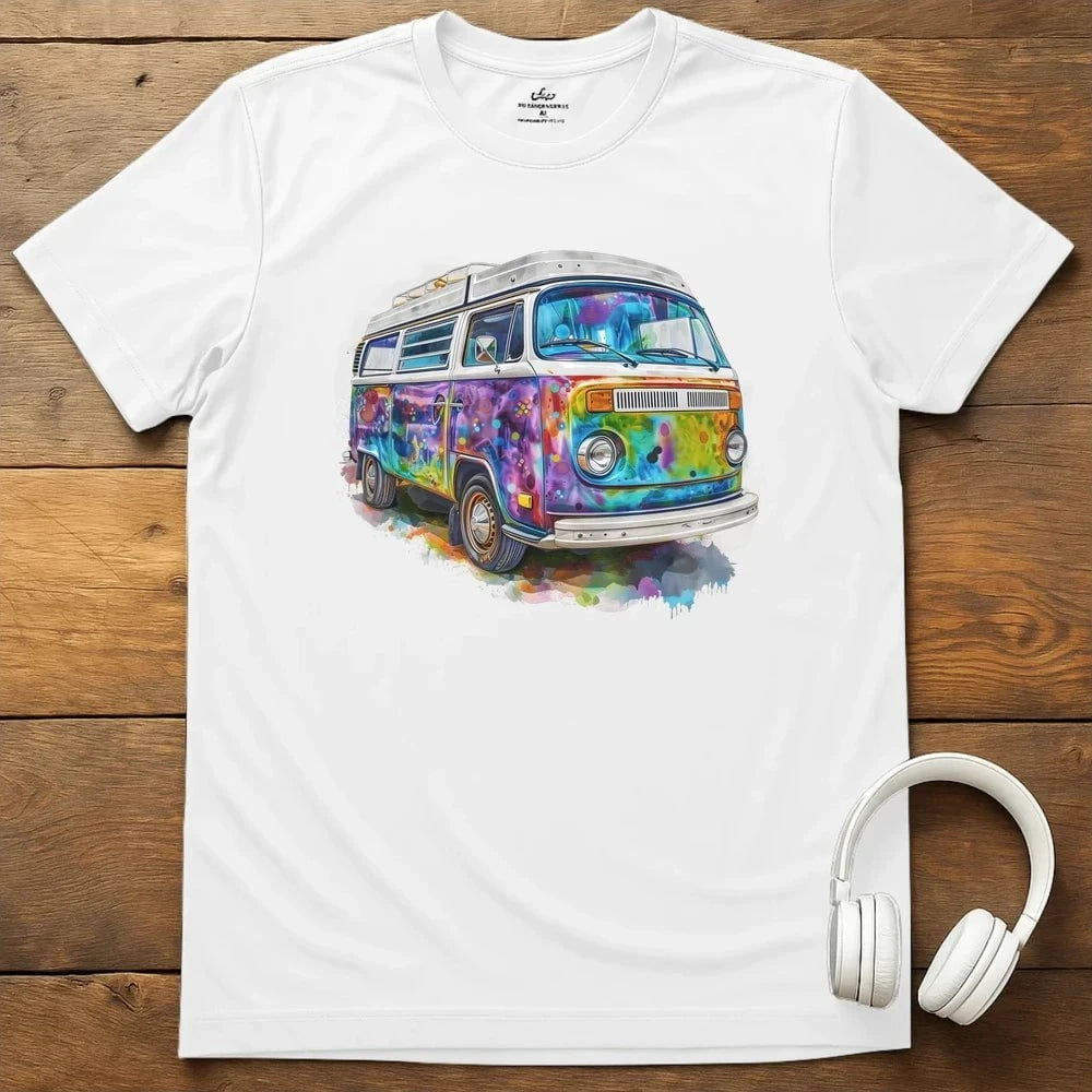 Music Bus T-Shirt - White