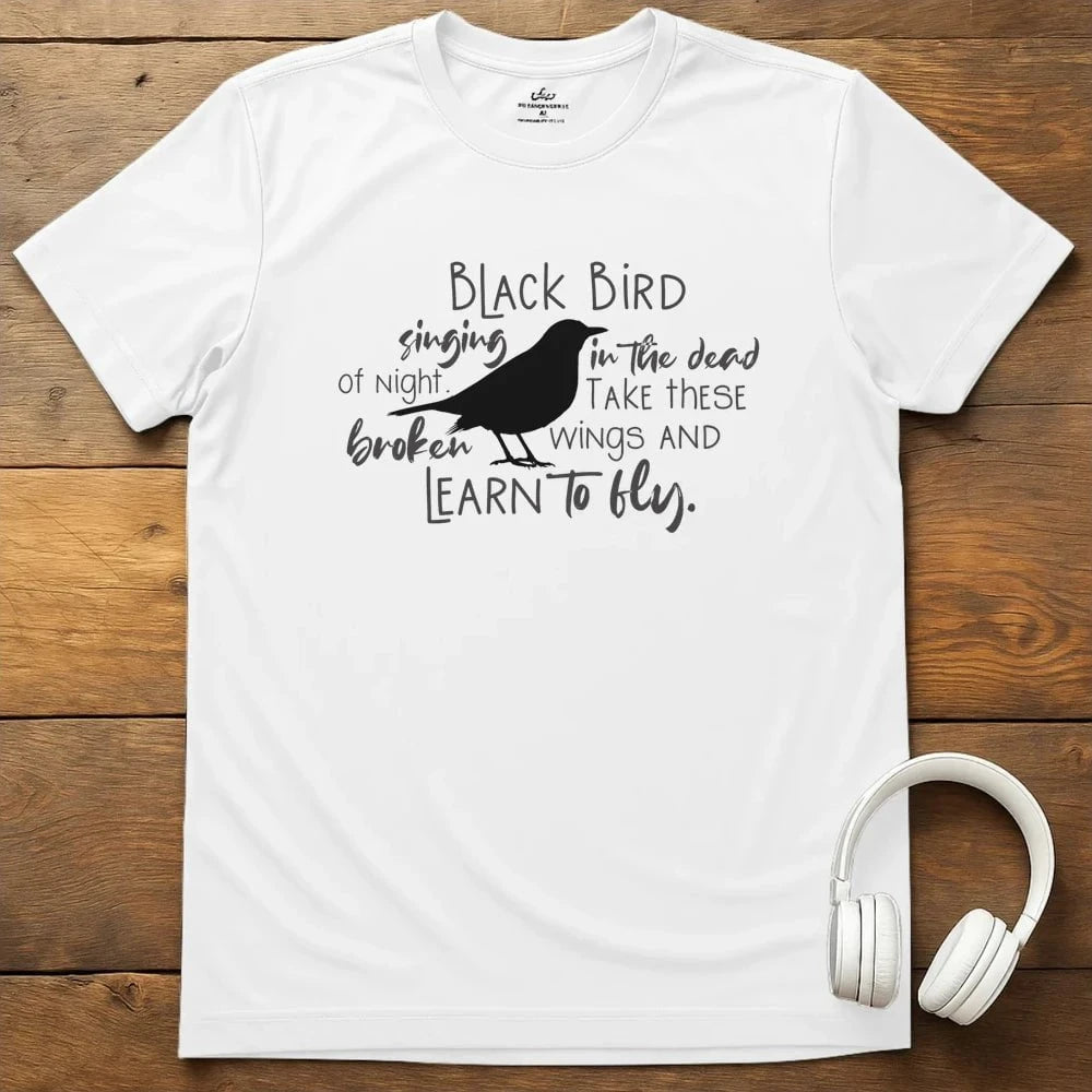 Blackbird T-Shirt - White