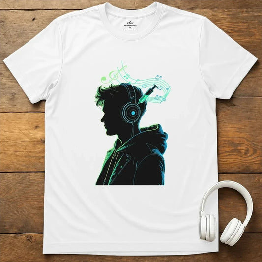 Music Is My Drug T-Shirt - White