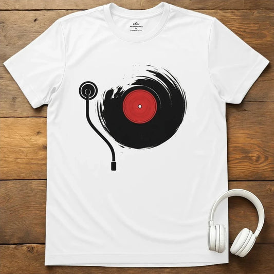 Vinyl Sound T-Shirt - White
