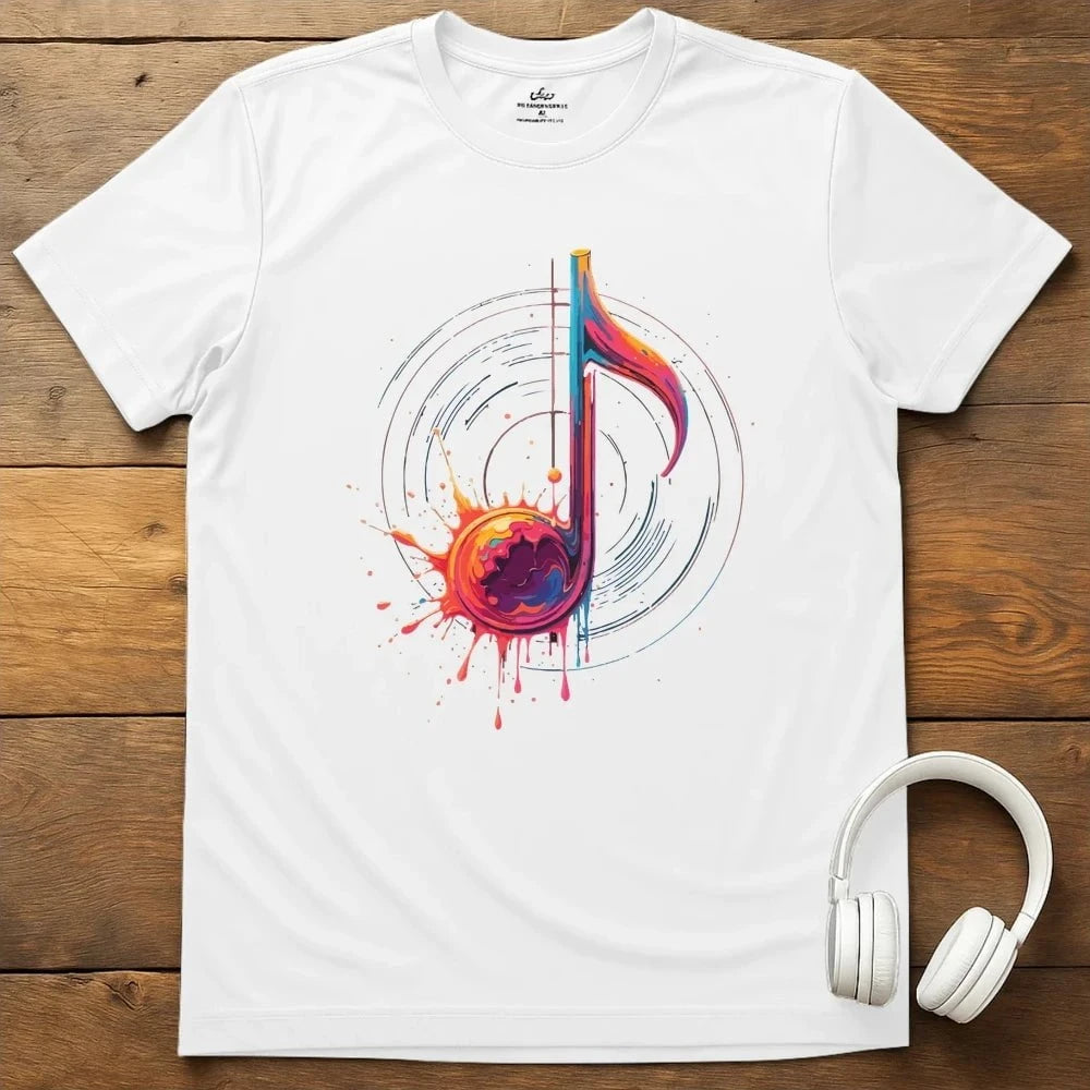 Color Me Music T-Shirt - White