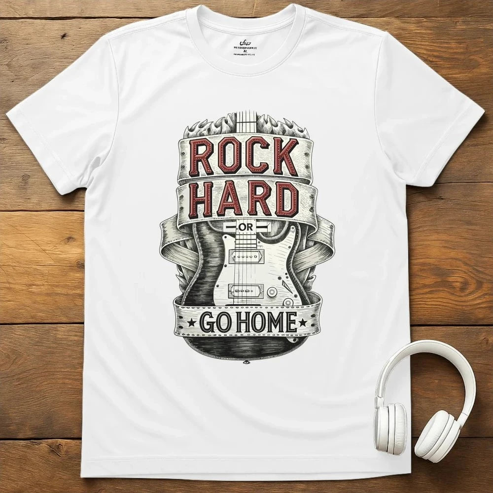 Rock Hard T-Shirt - White
