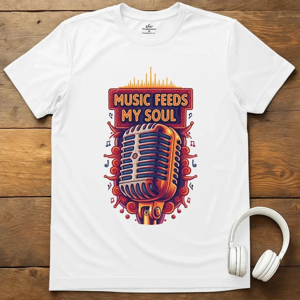 Feeds My Soul T-Shirt - White