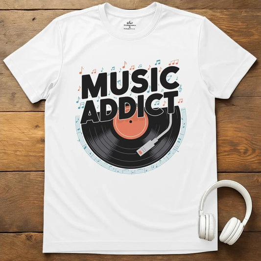 Addict T-Shirt - White