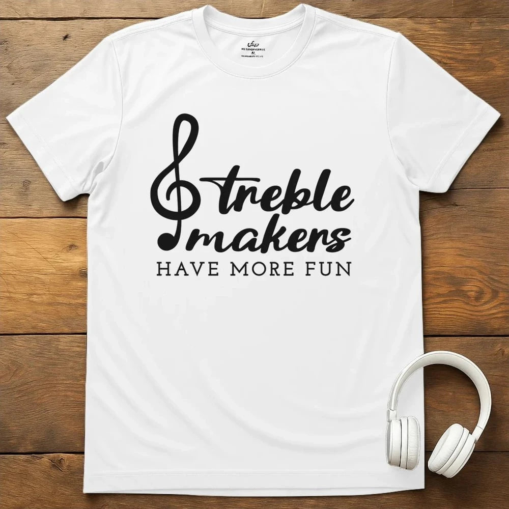 Treble T-Shirt - White