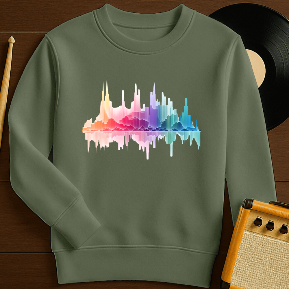 City Soundwave Crewneck