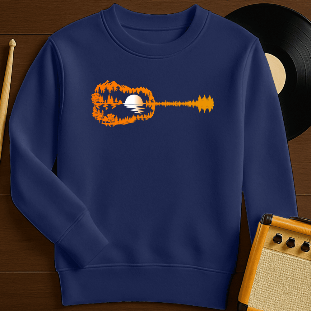 Guitar Sunset Crewneck