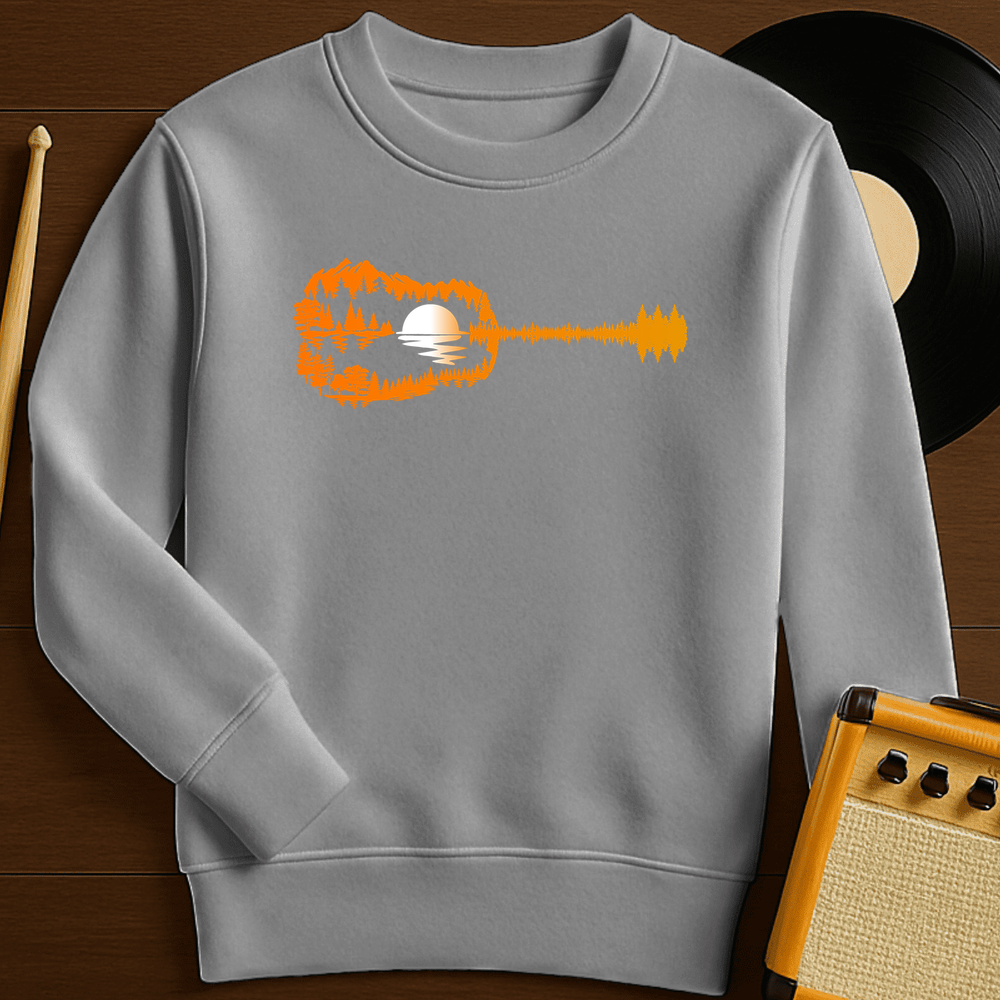 Guitar Sunset Crewneck