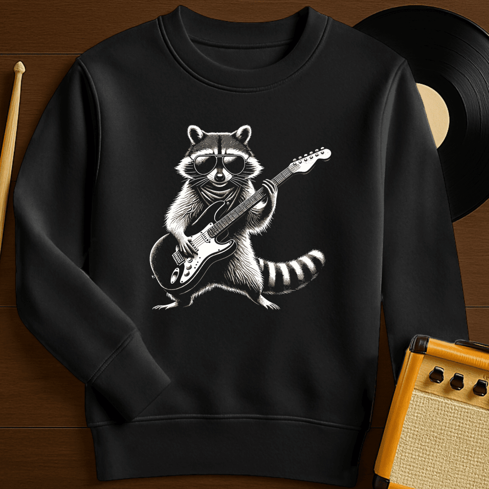Racoon Rock Crewneck