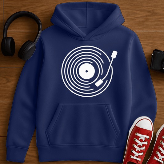 Spinning Record Hoodie
